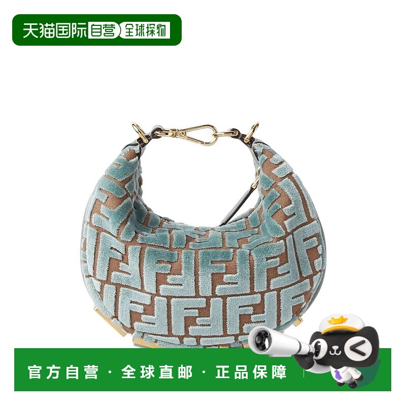 FENDI 女士斜挎包 8BS081AT14F1SKB AW2025 绿色