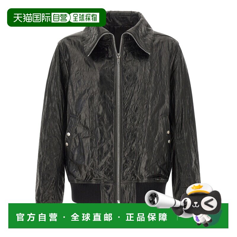 香港直邮RICK OWENS 男士皮衣 RU02F4751LBE09 AW【付后1h可退】