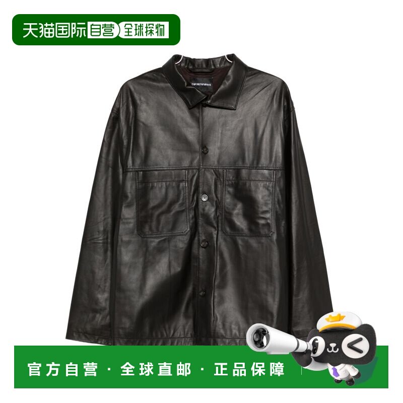 EMPORIO ARMANI 男士夹克 EM004729AF22948U8168阿玛尼男装皮夹克