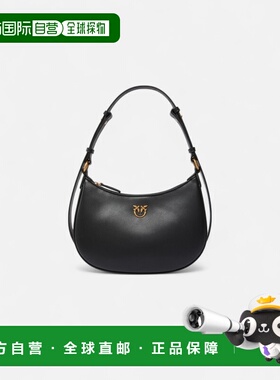 PINKO 女士单肩包 252102790A0F1Z99Q SS2025 黑色 PINKO HALF MO