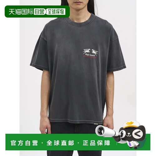 Represent 男士T恤 NMLM10076804BLACK SS2026 黑色 支付后1h可退