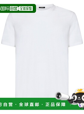 1h可退 潮奢 Tom Ford 汤姆 福特 男士 白色棉质T恤 T4M081410100