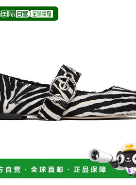 1h可退 潮奢 aeyde 女士 黑色 & 白色 Uma Eyelet 玛丽珍鞋 A11FL