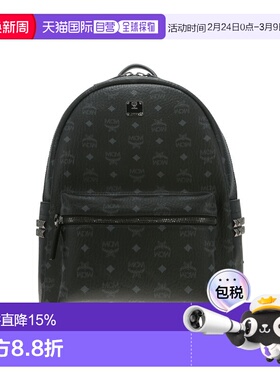 MCM 专柜款STARK系列中号双肩包柳丁装饰背包男女同款