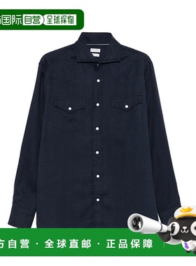 BRUNELLO CUCINELLI 男士衬衫 AW2025 MY6370028C019长袖