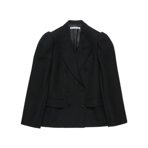1h可退 香港直邮ACNE STUDIOS 女士外套 AH0313900 SS2026 黑色