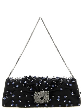 香港直邮ROGER VIVIER 女士手拿包 RBWANVC3200RS0B999 SS2026