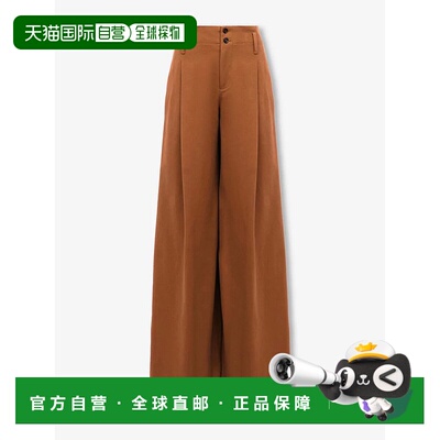 CHLOÉ 女士休闲裤 CH25APA11365208MUSTARDBROWN AW2025