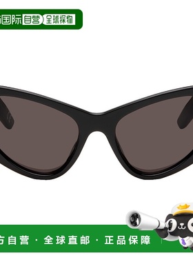 1h可退 潮奢 Balenciaga 巴黎世家 女士 黑色 LED Frame 太阳镜 B