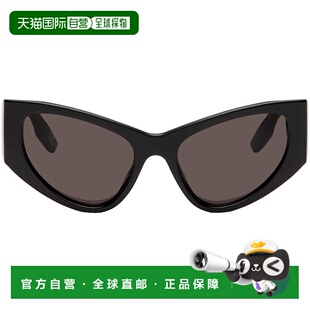 巴黎世家 女士 太阳镜 潮奢 Frame Balenciaga LED 1h可退 黑色