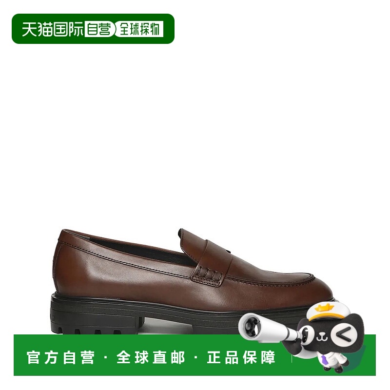 1h可退 潮奢 Hogan 男士 H673 圓頭樂福鞋 HXM6730FM90QTU