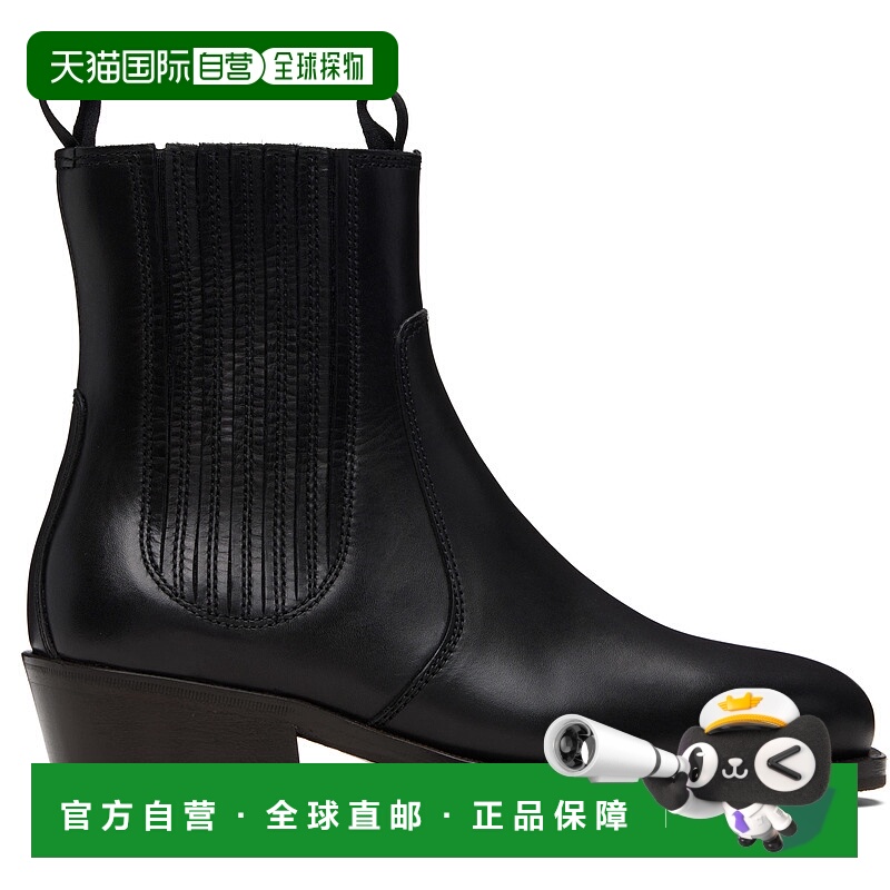 1h可退 潮奢 Lemaire 男士 黑色切尔西靴 FO0121LL0106