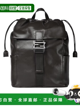 FENDI 男士双肩包 7VZ090AV8BF0GXN CO 黑色 Flux backpack