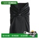 OWENS 女士半身裙 RP01F6123JNDB09 RICK SS2026 黑色