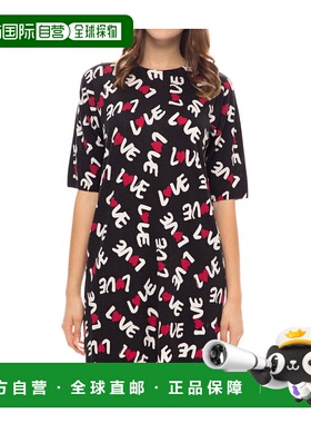 1h可退 MOSCHINO 女士半身裙 WSS2801X08650013 SS2022 黑色