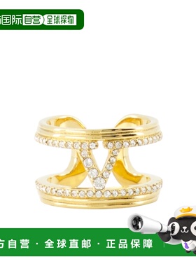 VALENTINO 女士戒指 WJ0Y58YCW9MN SS2026 金色 徽标戒指