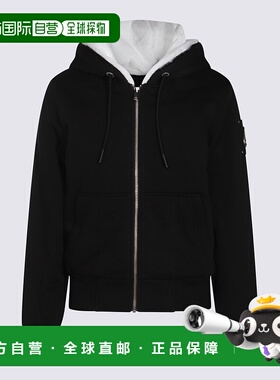 MOOSE KNUCKLES 女士针织衫 M34LS636244 AW2024黑色帽衫