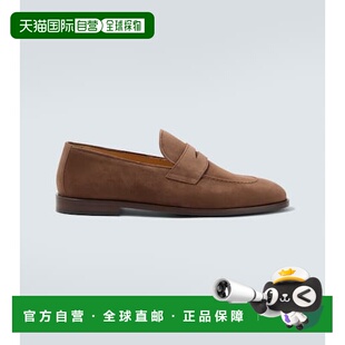 布内罗 Cucinelli 古奇拉利 男士 潮奢 绒面革乐福鞋 Brunello