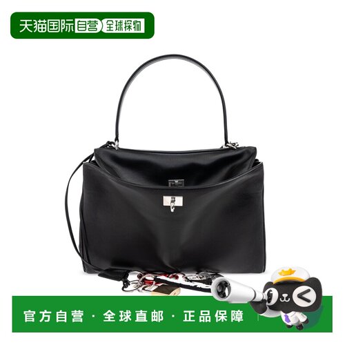 BALENCIAGA 女士手提包 7897722AA8U1000 CO 黑色 Bag 'Rodeo Med