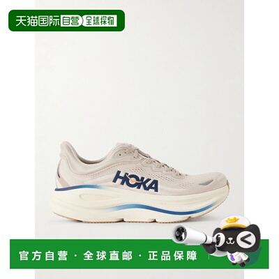 潮奢 Hoka One One 男士 Bondi 9 橡胶边网纱跑步鞋 1162011SCCG