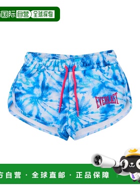 1h可退 潮奢 Everlast 女童 短裤童装 blue蓝色 舒适时尚