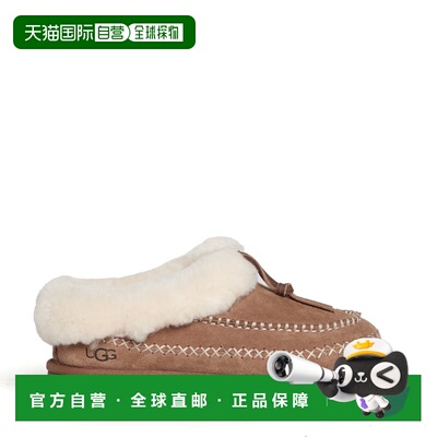 UGG 女士拖鞋 1158258CHECUOIO AW2025 棕色 Tasman Alpine Cuoio