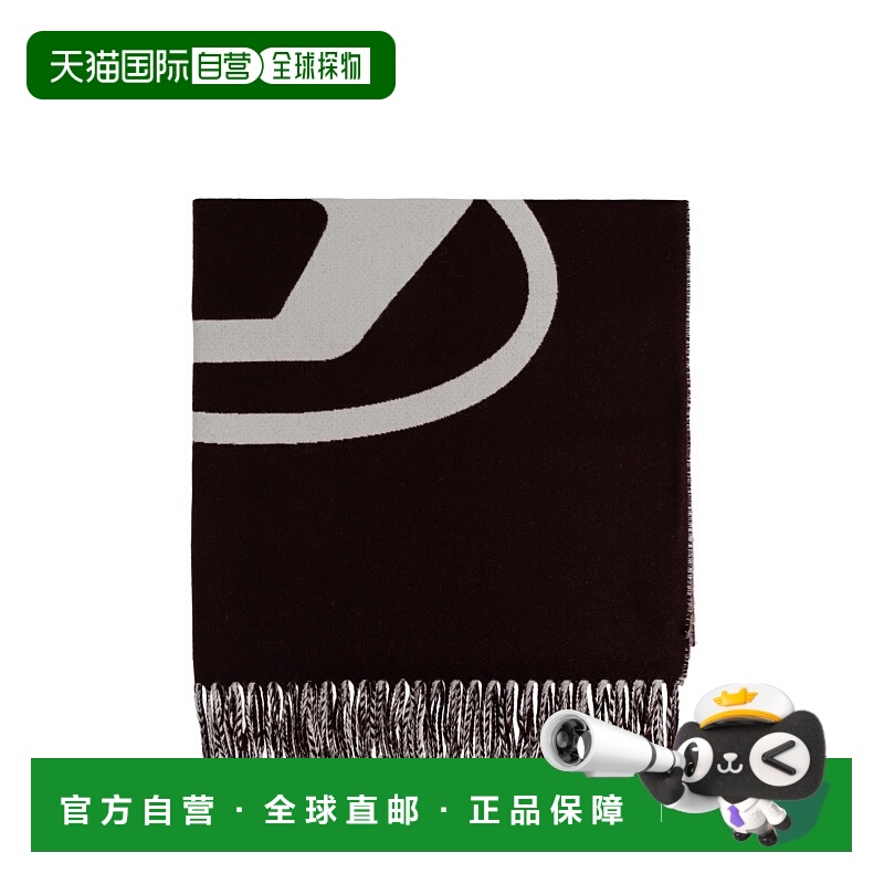 1h可退 DIESEL 男士围巾 STEVIEA175720AKBM61JA SS2026羊毛