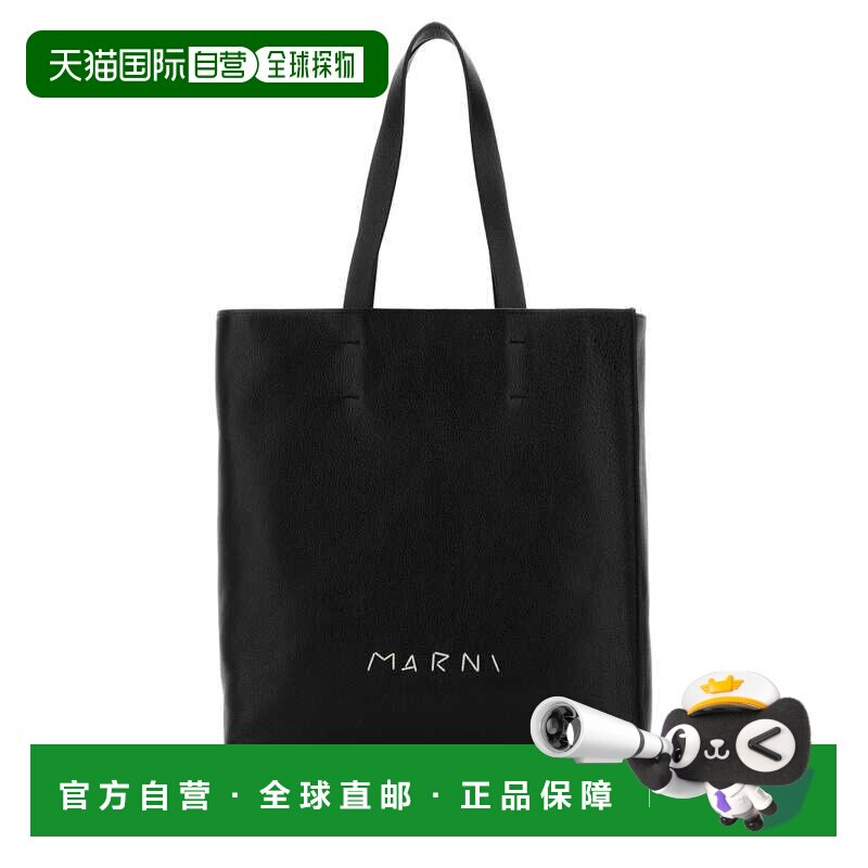 MARNI 女士手提包 SHMP0080L4P653300N99 SS2025 黑色单肩包