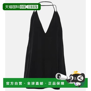 女士 TOTÊME 挂脖真丝上衣 black黑色 1h可退 舒适时尚 潮奢