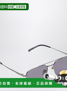 GUCCI 男士眼镜 840027I33301050 AW2025 灰色 Gucci Sunglasses