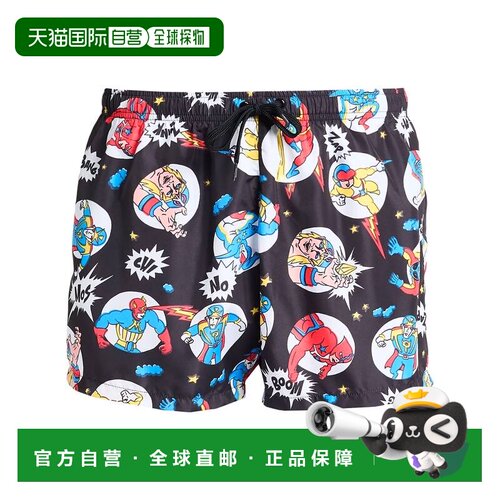 Moschino 莫斯奇诺 男士 泳裤 black黑色 舒适时尚