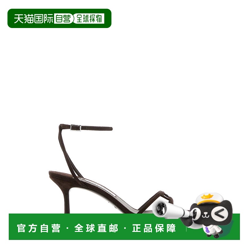 1h可退 JIMMY CHOO 女士高跟鞋 1998LEO65SUECHOCOLATE AW2025