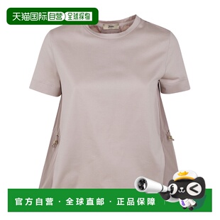 HERNO 女士T恤 JG000224D520060984035 SS2026 紫色