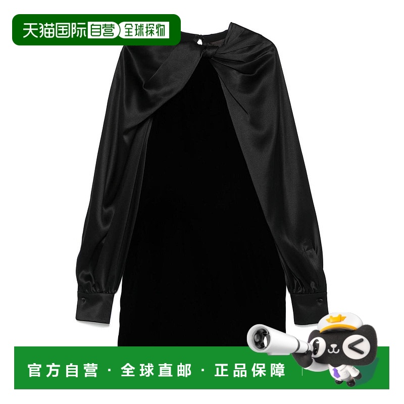 1h可退 MAX MARA 女士连衣裙 2421226054600001C AW2024 黑色
