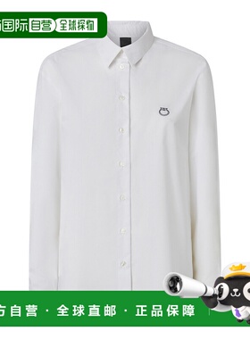 PINKO 女士衬衫 105591A2T4Z04 AW2025 白色长袖