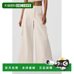 Off 时尚 简约高腰宽松工装 alo 女款 Show 裤 w54186rBlack yoga