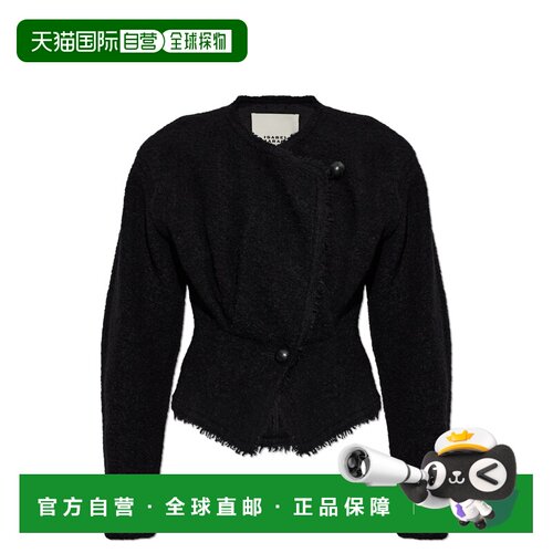 ISABEL MARANT 女士外套 VE0710FAD3E05IBLACK AW2026