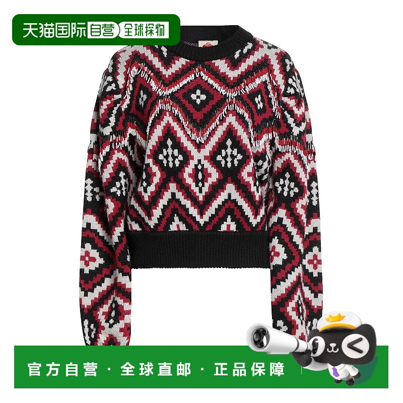 1h可退 潮奢 FARM RIO 女士 毛衣 red红色 舒适时尚羊毛