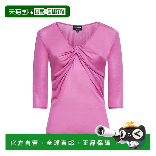 1h可退 GIORGIO ARMANI 女士T恤 6DAM51AJHWZU4JQ AW2024女装