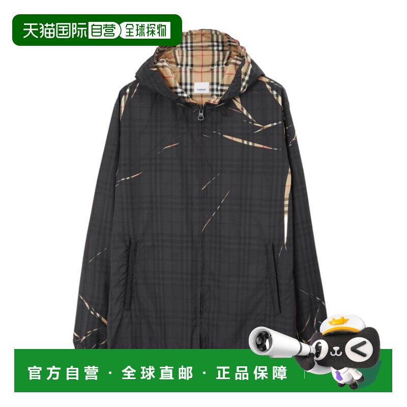 1h可退 奢淘 Burberry 长袖兜帽休闲夹克 男