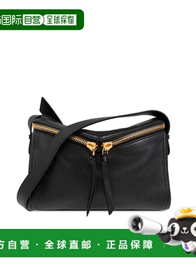 MCM 女士斜挎包 MWSEAAK02BK AW2024 黑色 DIAMANT 3D 拉链单肩包