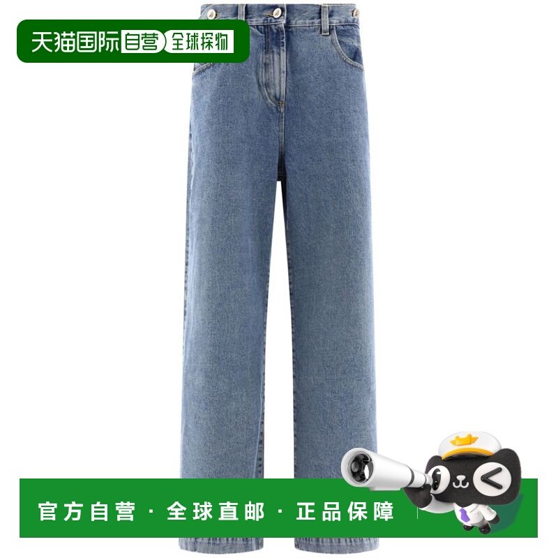 1h可退 潮奢 The Attico 女士 直筒牛仔裤 247WCP190D049