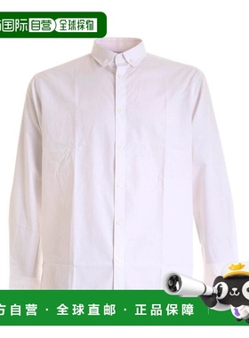 MOSCHINO 男士衬衫 022070350001 AW2020 白色 Maxi label shirt