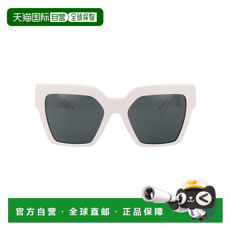 1h可退 VERSACE 女士太阳镜 0VE445831487 SS2025 白色 Sunglasse