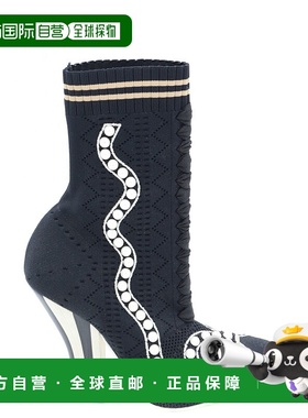 FENDI 女士靴子 8T6514A15PF1120 SS2018 黑色 FENDI WOMEN'S 8T6