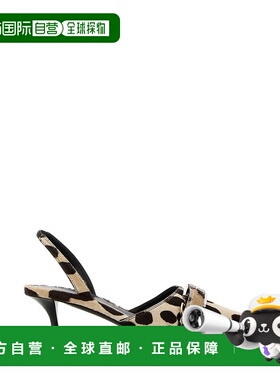 GIVENCHY 女士高跟鞋 BE308XE2BG007 SS2025 黑色 Voyou高跟凉鞋