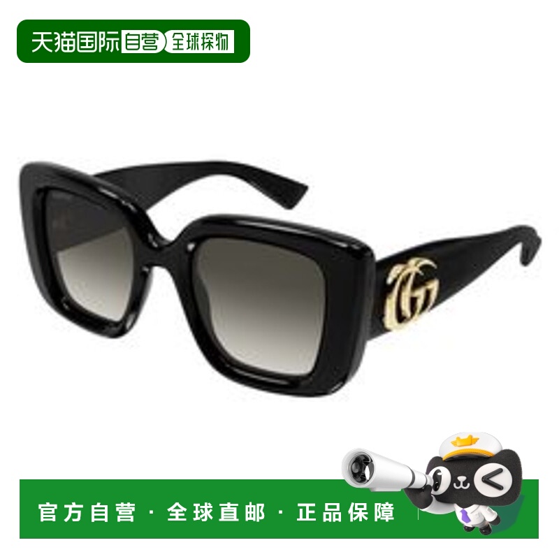 1h可退 潮奢 Gucci 古驰 女士 BLACK-BLACK-GREY INJECTION 太阳
