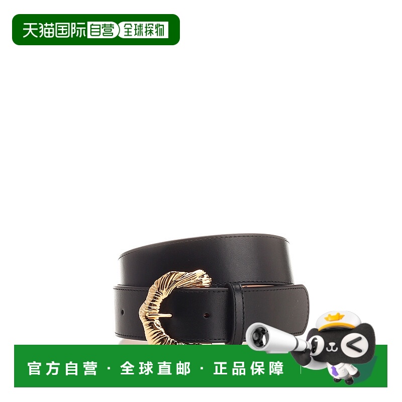 1h可退 CHLOÉ 女士腰带 CHC24AC070SFB001 AW2024 黑色 High-wais