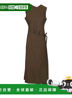 TORY BURCH 女士连衣裙 174124208 AW2025 绿色 Twill Wrap Dress