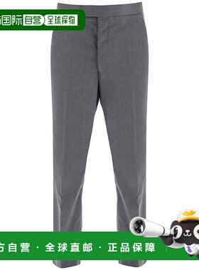 THOM BROWNE 男士休闲裤 MTC214A04502 SS2024 灰色直筒裤